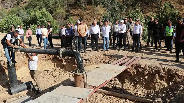 Siirt'in Su Sorununa Çözüm Arayışı: Vali Dr.Kızılkaya: 'Su Kaynağını Güçlendirdik'