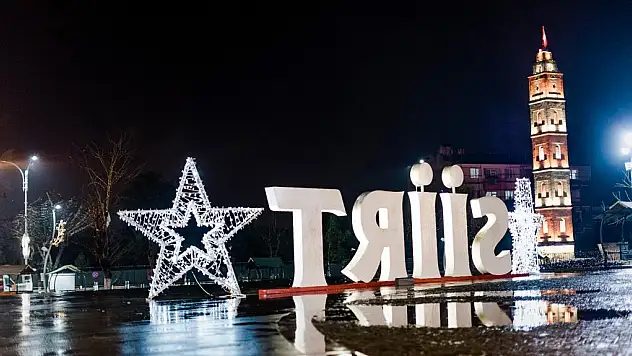 Siirt'in Tarihi Saat Kulesi Onarıldı