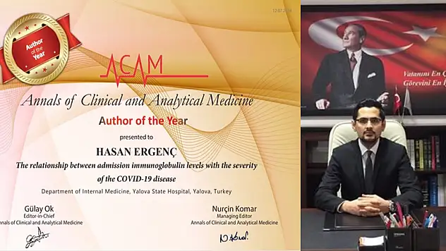 Siirtli Hemşerimiz Doç.Dr.Ergenç'in Büyük Başarısı