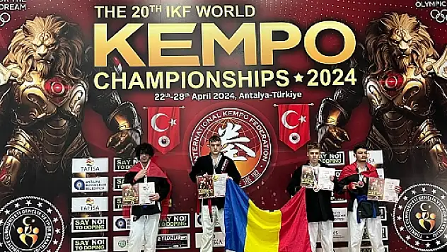 Siirtli Hemşerimiz Hasan Yahya Aybek, Kempo IKF Dünya Şampiyonasında Dünya İkincisi Oldu