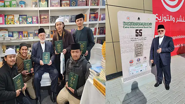 Siirtli Hemşerimiz Prof. Dr. Geylani Uluslararası Kahire Kitap Fuarına Katıldı