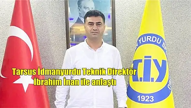 Siirtli Hemşerimiz, Tarsus İdmanyurdu Spor'un Teknik Patronu Oldu!