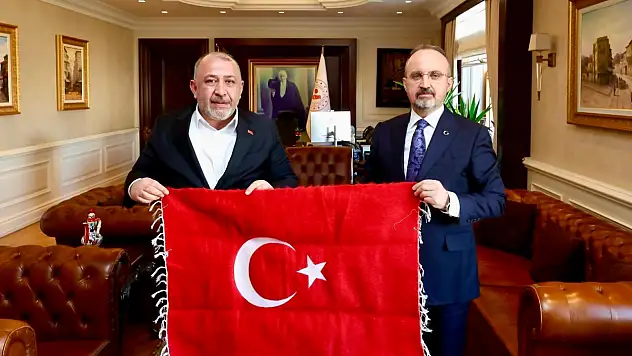 Siirtli İş İnsanı Onursal Başkan Seyithan Solmaz'dan İçişleri Bakan Yardımcısı Bülent Turan'a Ziyaret
