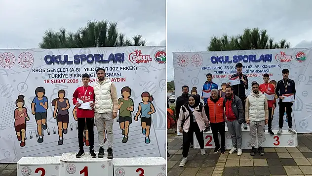 Siirtli öğrenci Türkiye üçüncüsü oldu