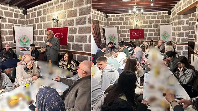 Siirtli öğrenciler Ankara'da Ramazan sofrasında buluştu