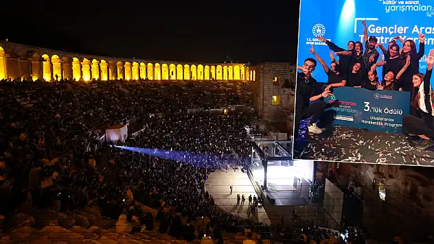 Siirtli Öğrenciler Antalya'da Tarihi Sahnede Türkiye 3.sü Oldu
