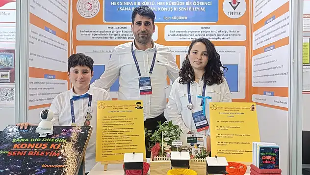 Siirtli Öğrenciler TÜBİTAK Türkiye Finalinde: Bölge Birincisi Proje Ankara'da Yarışıyor