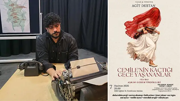 Siirtli Öğretmen Agit Destan'dan Anlamlı Tiyatro Projesi: Bilet Yerine Kitap Toplanacak