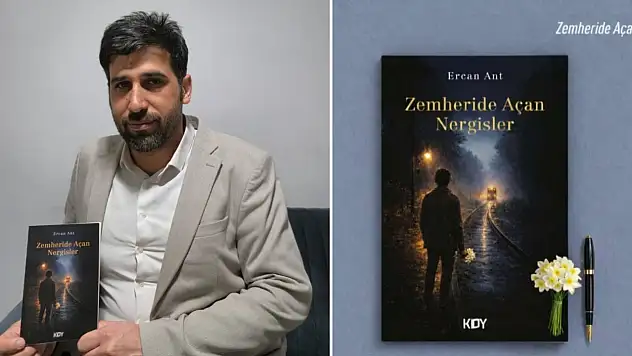 Siirtli öğretmen Ercan Ant'ın ilk kitabı okurlarla buluştu