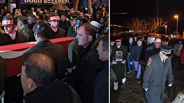 Siirtli Şehit Aziz Kurt Askeri Törenle Son Yolculuğuna Uğurlandı