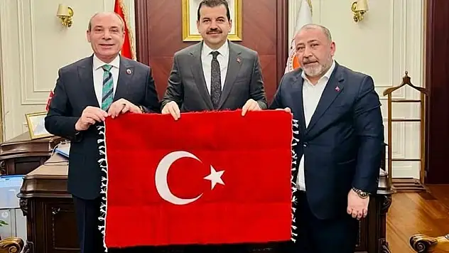 Siirtli Seyithan Solmaz'dan Adalet Bakan Yardımcısı Mehmet Yılmaz'a ziyaret