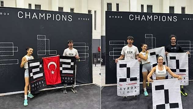 Siirtli sporculardan İzmir'de büyük başarı: HYROX yarışında çifte kürsü gururu