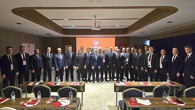 Siirtli temsilciler Diyarbakır'daki TFF toplantısında yer aldı