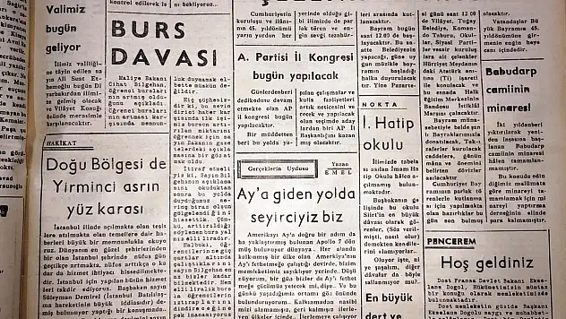 Siirtlilerin Gazetesi (Siirt)'in Yayın Hayatına Başladığı Gün Olan 7 Ağustos Siirt'te Basın Bayramı Günü İlan Edilmeli