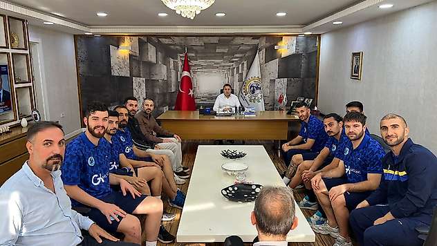 Siirtspor'dan Siirt TSO Başkanı Güven Kuzu'ya Hayırlı Olsun Ziyareti