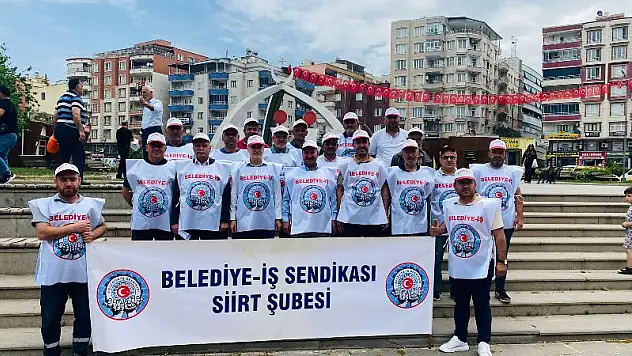 Siirt'te 1 Mayıs Kutlamaları