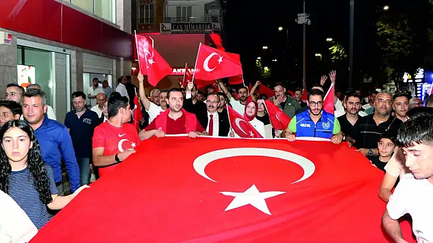 Siirt'te 15 Temmuz Coşkusu