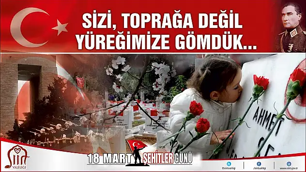 Siirt'te '18 Mart Çanakkale Zaferi Etkinlikleri