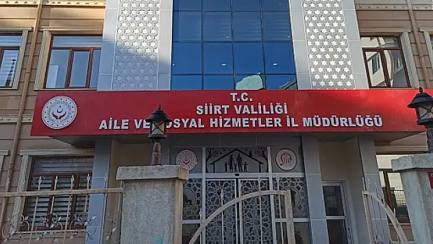 Siirt'te 2024 Yılı Sosyal Destek Yardımı Verileri Açıklandı