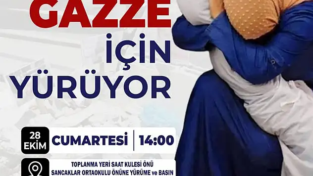 Siirt'te Anneler, Yarın Gazze İçin Yürüyecekler