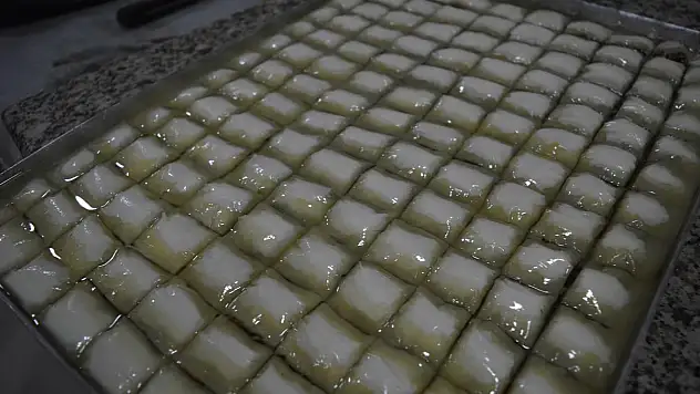 Siirt'te Baklavada Bayram Bereketi