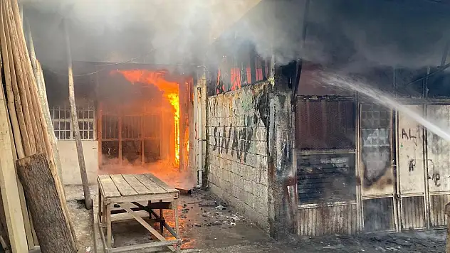 Siirt'te Büyük Yangın