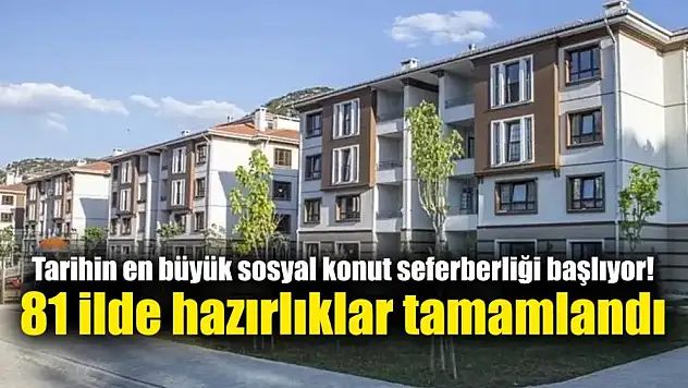 Siirt'te de Hazırlıklar Tamamlandı: Tarihin En Büyük Sosyal Konut Seferberliği Başlıyor!