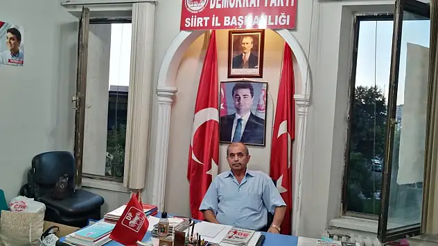 Siirt'te Demokrat Parti'nin İl ve İlçe Kongreleri Tamamlandı