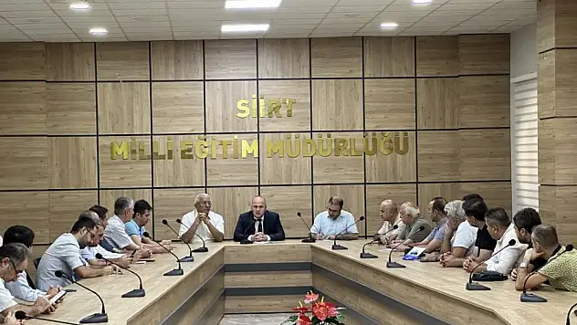 Siirt'te Destekleme ve Yetiştirme Kursları Toplantısı Yapıldı