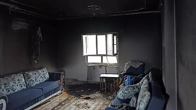 Siirt'te Ev Yangını