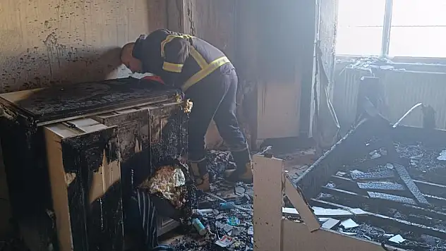 Siirt'te Ev Yangını!