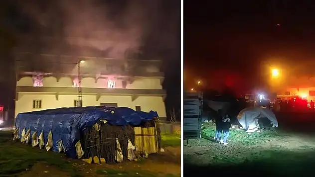 Siirt'te Fabrikada Yangın!