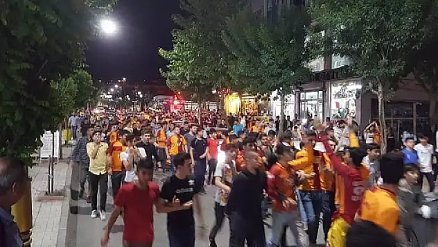 Siirt'te Galatasaray Coşkusu