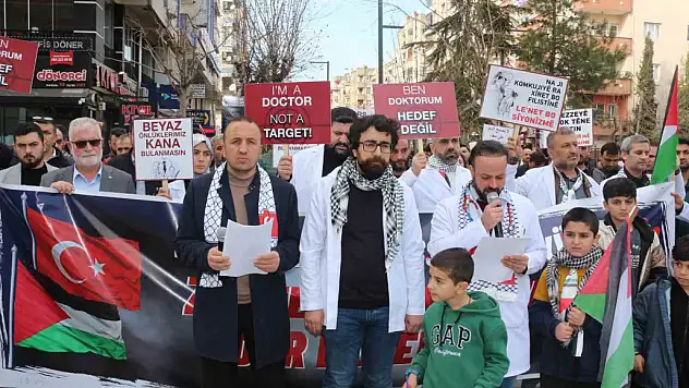 Siirt'te Gazze İçin Sessiz Yürüyüş!