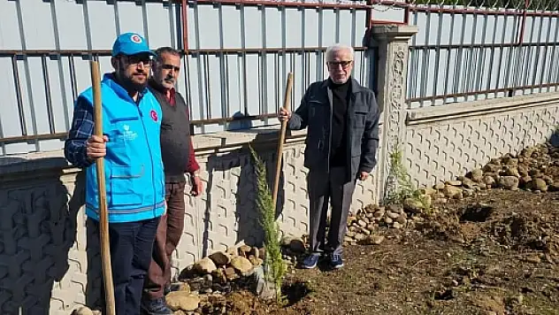 Siirt'te Gençler '1 İyilik 1 Fidan' İçin Adım Attı