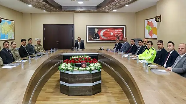 Siirt'te Güvenlik Tedbirleri Masaya Yatırıldı