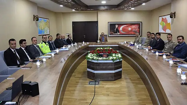 Siirt'te Güvenlik Toplantısı
