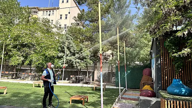 Siirt'te Haşereyle Mücadele Çalışmaları Devam Ediyor