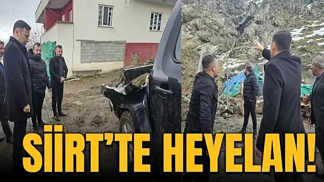 Siirt'te Heyelan!