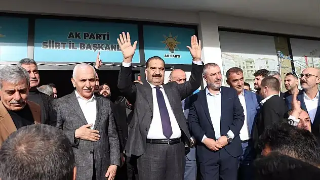 Siirt'te Hıfzullah Canpolat'a Coşkulu Karşılama