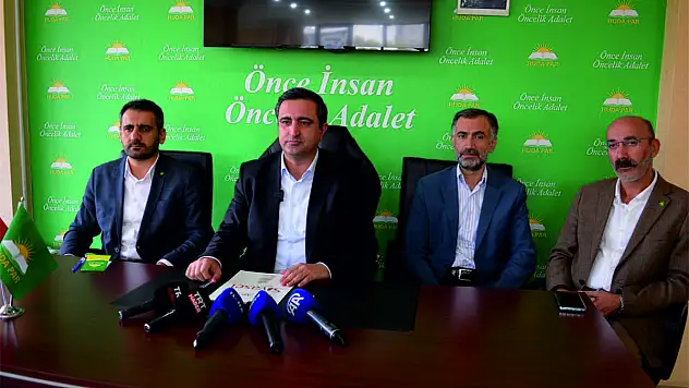 Siirt'te HÜDA PAR'dan Net Mesaj