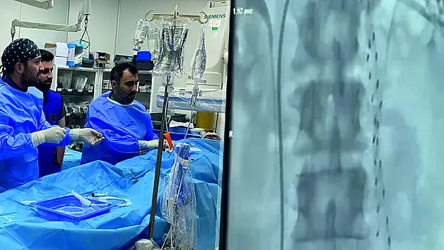 Siirt'te İlk Defa Uygulanan Bir Tedavi