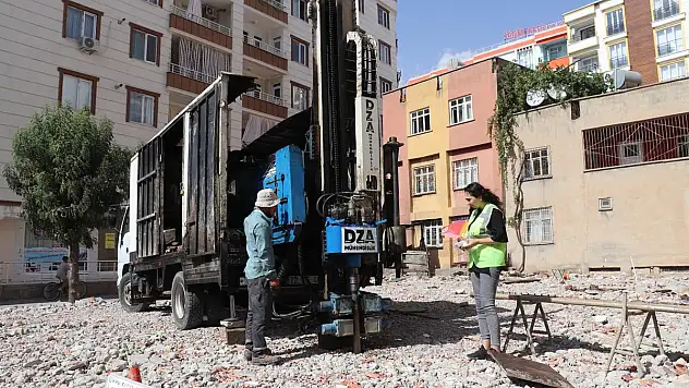 Siirt'te İnşaatların Jeolojik-Jeoteknik Zemin Etütleri Denetlendi