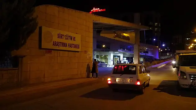 Siirt'te Kalbinden Vurulan Kişi Ağır Şekilde Yaralandı