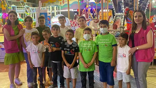 Siirt'te Kanser Tedavisi Gören Çocuklar, Unutamayacakları Bir Gün Yaşadılar