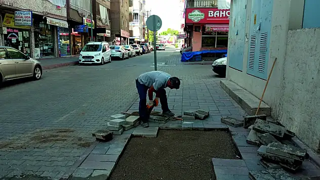Siirt'te Kilit Parke ve Yol Bakım Çalışmaları