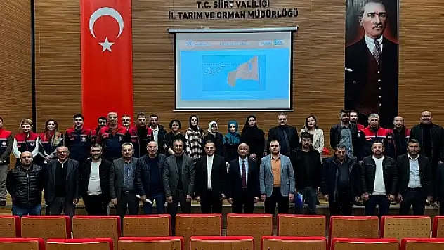Siirt'te Kırsal Kalkınma ve Sulama Destekleri Toplantısı