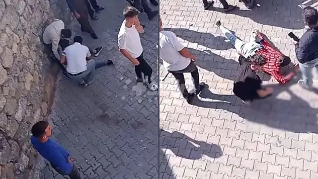 Siirt'te Kontrolden Çıkan Motosiklet 4 Metre Yüksekliğindeki İstinat Duvarından Düştü