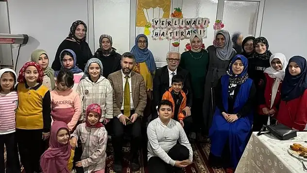 Siirt'te Kur'an Kursu'nda Yerli Malı Etkinliği