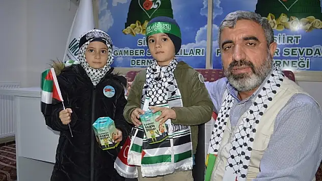 Siirt'te Minik Yürekler Harçlıklarını, Anne Baba İse Altınlarını Gazze'ye Bağışladı